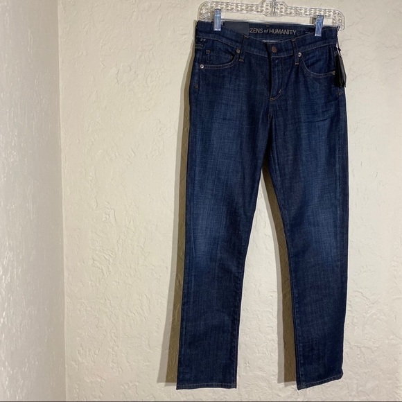 Citizens Of Humanity Blue Jeans Phoebe Crop size 24 - Picture 5 of 8